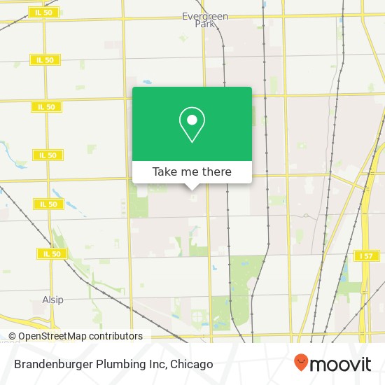 Mapa de Brandenburger Plumbing Inc