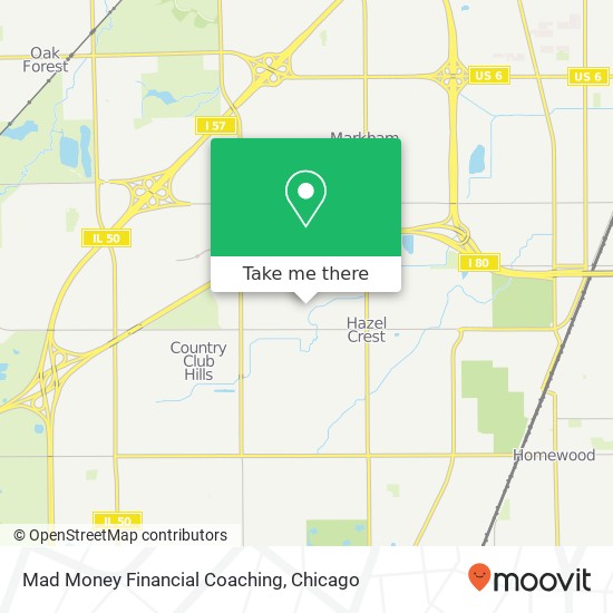 Mad Money Financial Coaching map