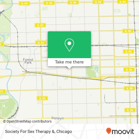 Society For Sex Therapy & map