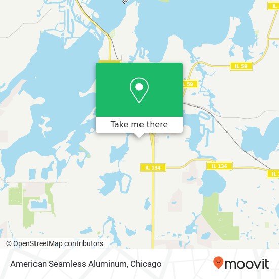 Mapa de American Seamless Aluminum