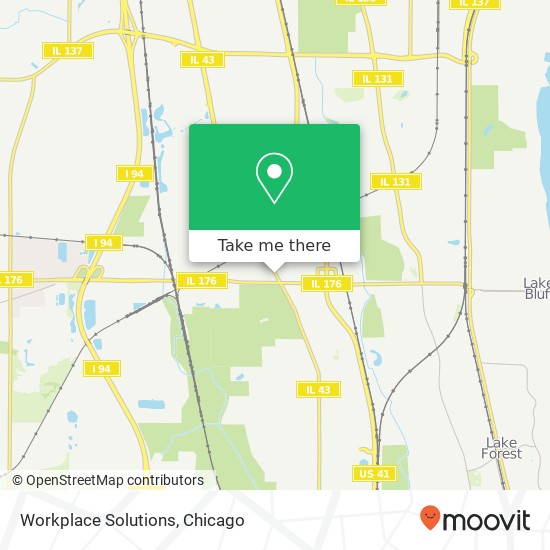 Workplace Solutions map