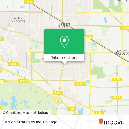 Vision Strategies Inc map