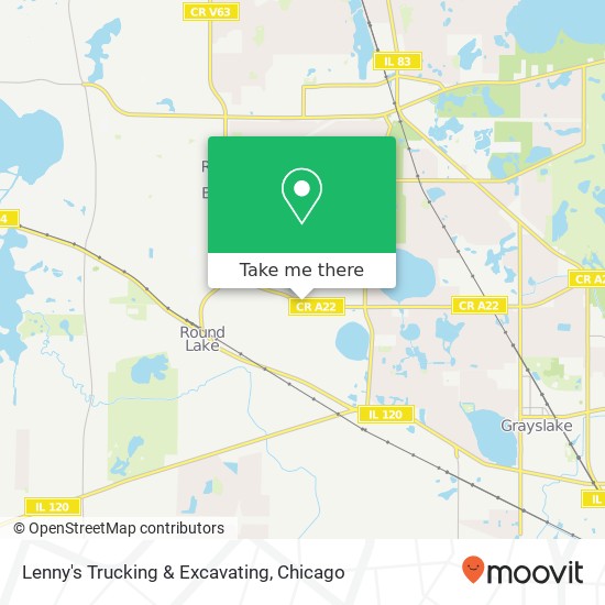 Mapa de Lenny's Trucking & Excavating