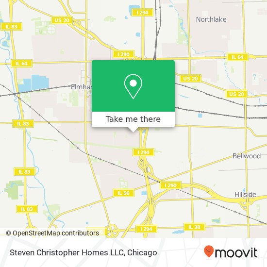 Mapa de Steven Christopher Homes LLC