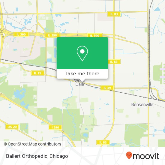 Ballert Orthopedic map