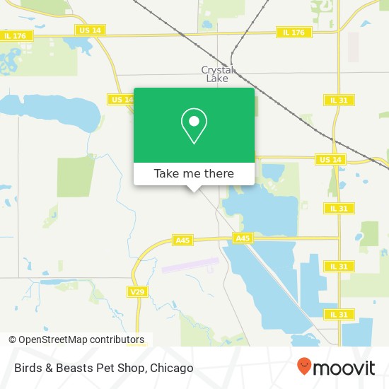 Mapa de Birds & Beasts Pet Shop