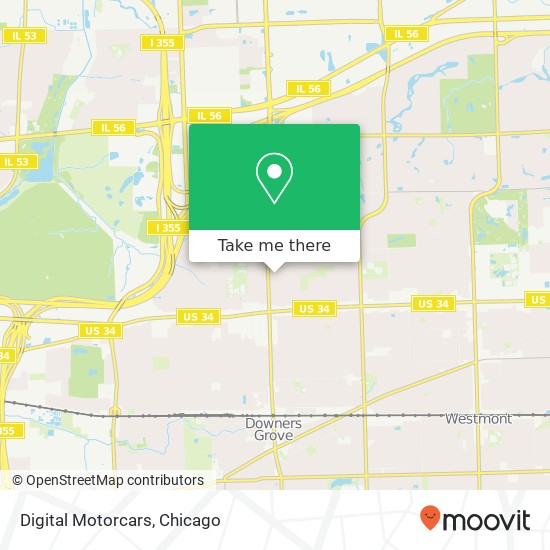 Digital Motorcars map