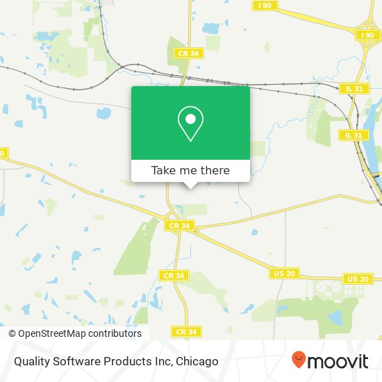 Quality Software Products Inc map