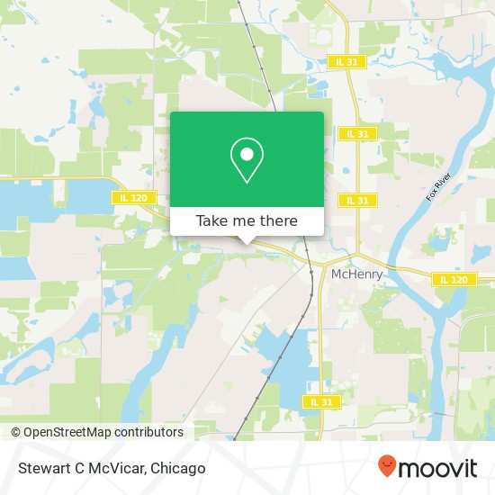 Stewart C McVicar map