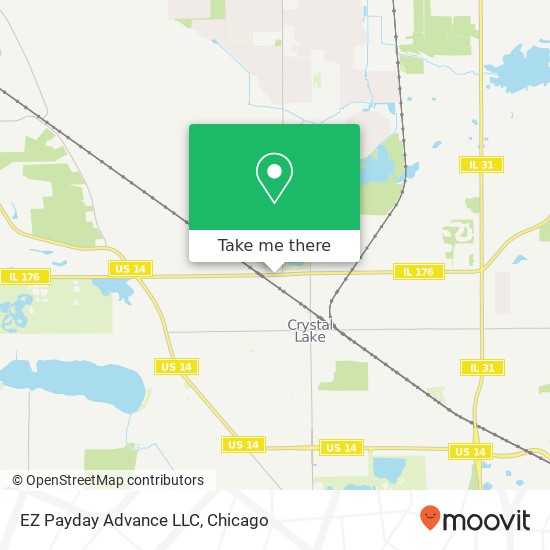 Mapa de EZ Payday Advance LLC