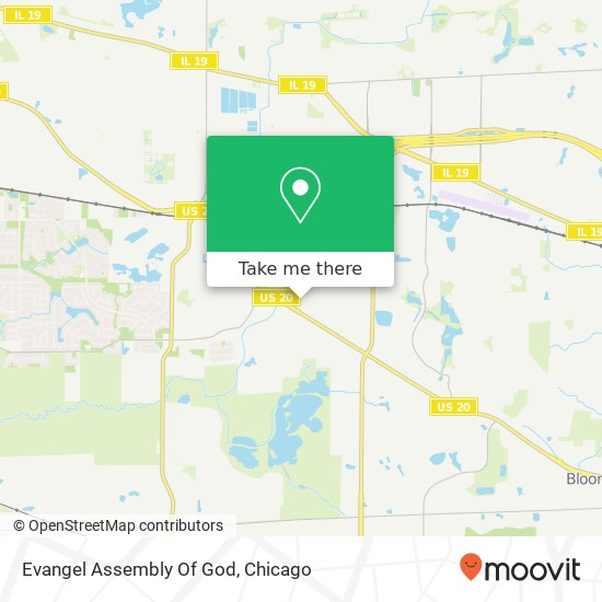Evangel Assembly Of God map