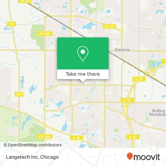 Mapa de Langetech Inc