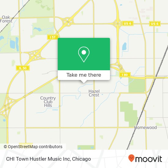 CHI Town Hustler Music Inc map