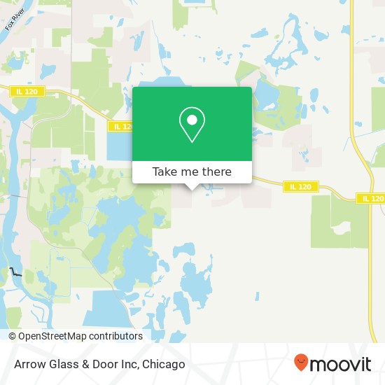 Mapa de Arrow Glass & Door Inc