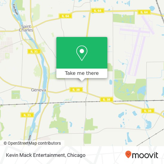 Kevin Mack Entertainment map