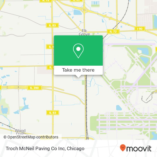 Troch McNeil Paving Co Inc map