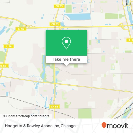 Hodgetts & Rowley Assoc Inc map