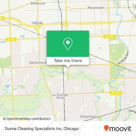 Dunne Cleaning Specialists Inc map
