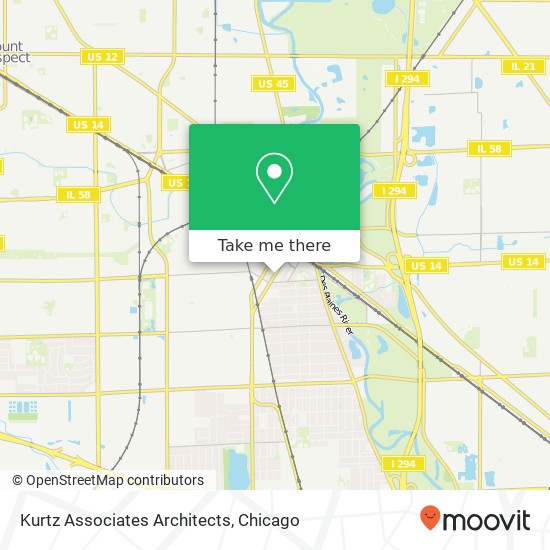 Mapa de Kurtz Associates Architects