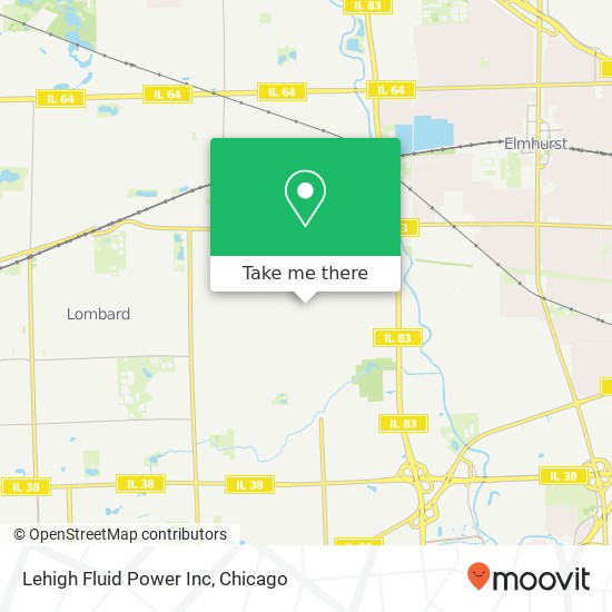 Lehigh Fluid Power Inc map