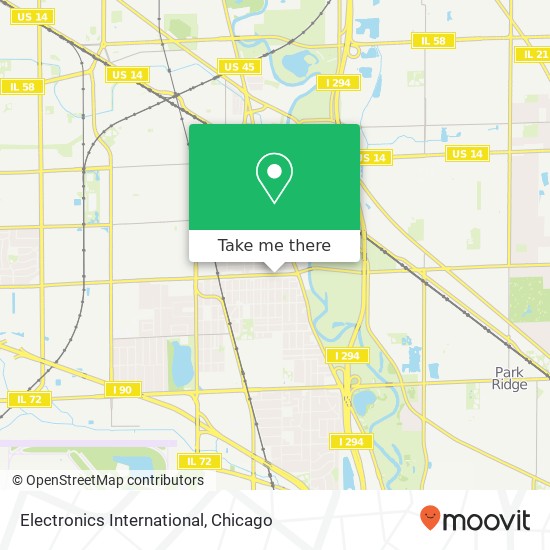 Electronics International map