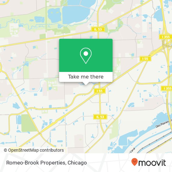 Mapa de Romeo-Brook Properties