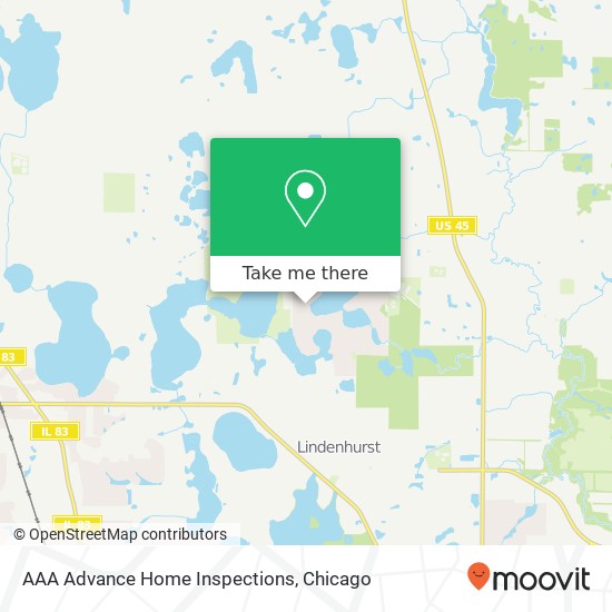 Mapa de AAA Advance Home Inspections