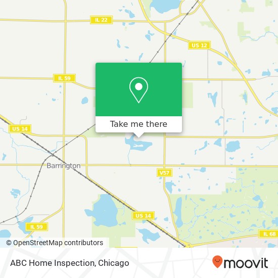 Mapa de ABC Home Inspection