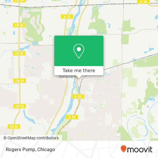 Rogers Pump map