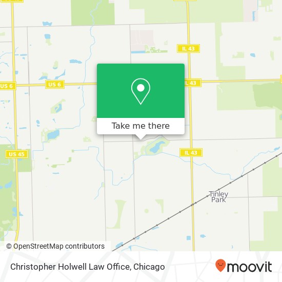 Christopher Holwell Law Office map