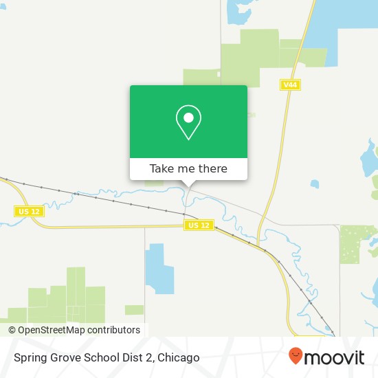 Mapa de Spring Grove School Dist 2