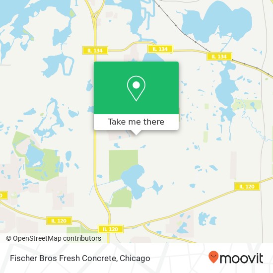 Fischer Bros Fresh Concrete map