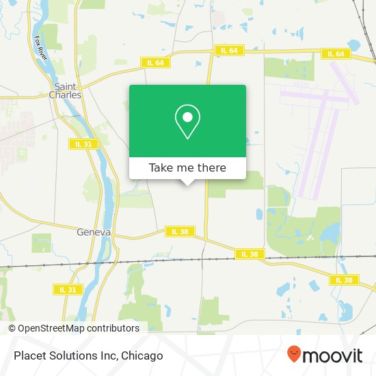 Placet Solutions Inc map