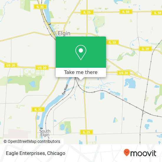 Eagle Enterprises map