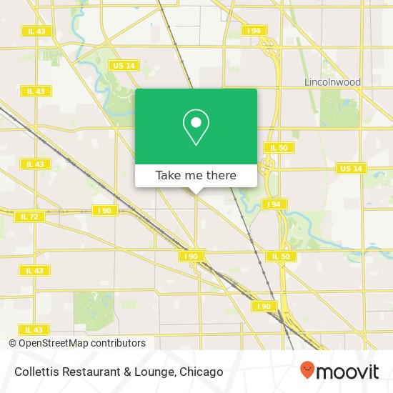 Mapa de Collettis Restaurant & Lounge