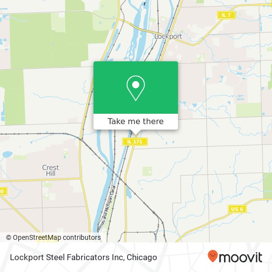 Lockport Steel Fabricators Inc map