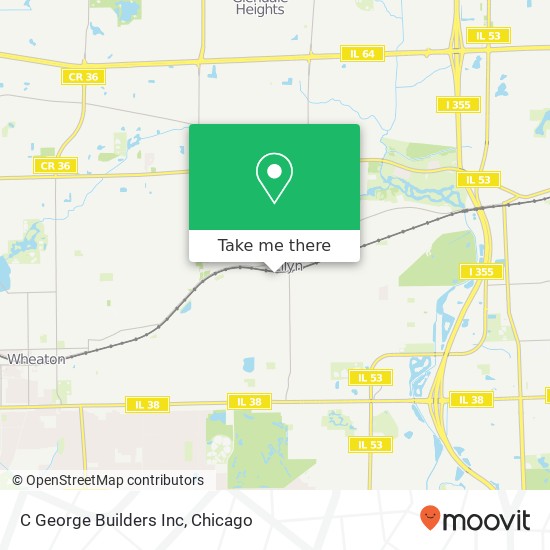 C George Builders Inc map