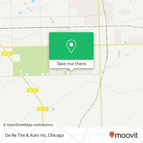 De Re Tire & Auto Inc map