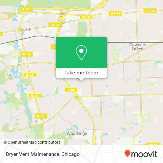 Dryer Vent Maintenance map