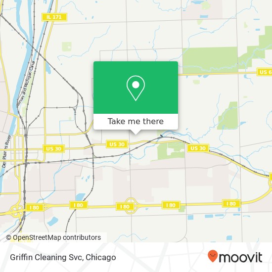 Griffin Cleaning Svc map