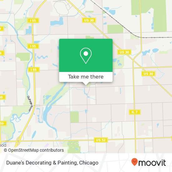 Duane's Decorating & Painting map