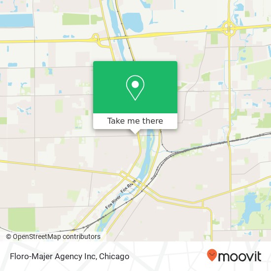 Floro-Majer Agency Inc map