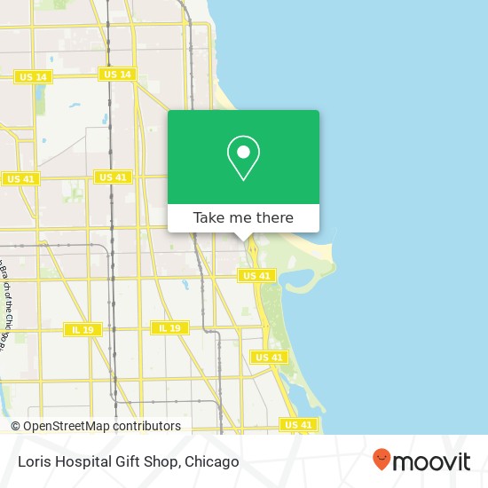 Loris Hospital Gift Shop map