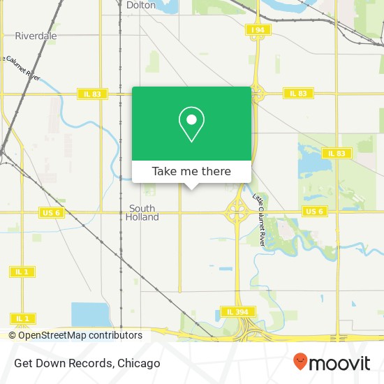 Get Down Records map