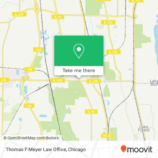 Thomas F Meyer Law Office map