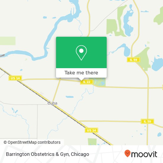 Barrington Obstetrics & Gyn map