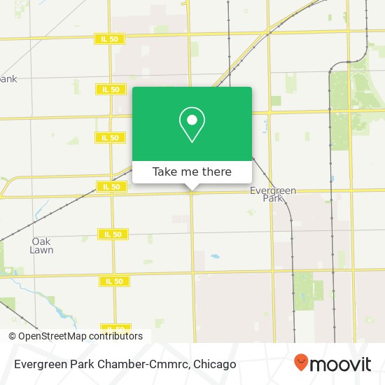 Evergreen Park Chamber-Cmmrc map