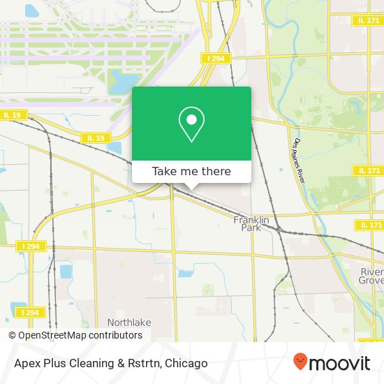 Apex Plus Cleaning & Rstrtn map