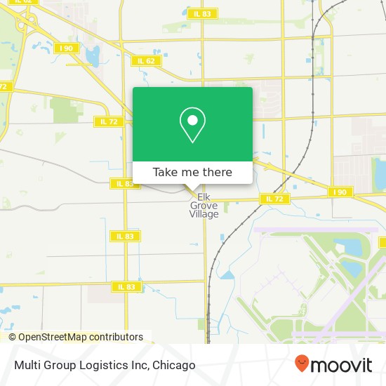 Multi Group Logistics Inc map