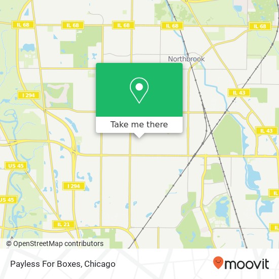 Mapa de Payless For Boxes